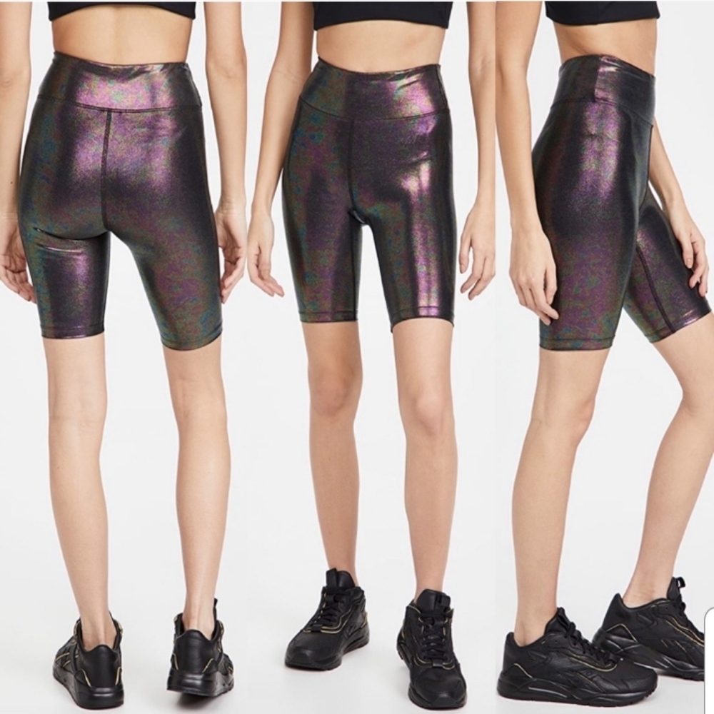 Heroine Sport Marvel Biker Shorts Slick Black Medium